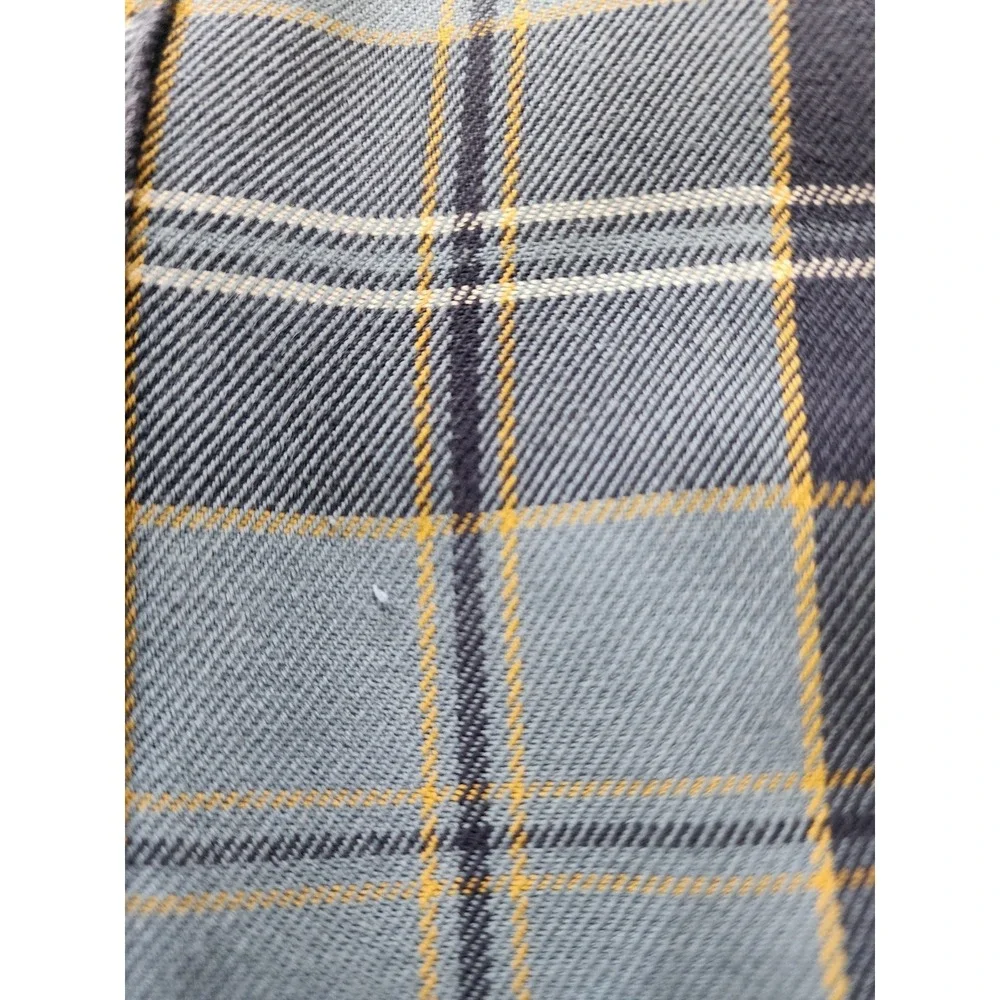 The North Face Flannel Shirt Mens XL‎ Blue Plaid Button Up Cotton Long